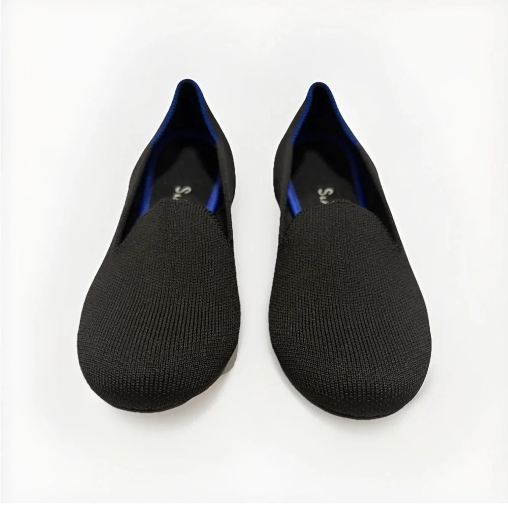 Rothy's The Loafer Black Slip On Size 6 - Picture 2 of 6